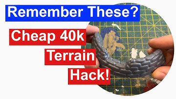 Cheap Warhammer 40k Terrain - Imperial Guard Fortifications