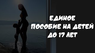 Новое единое пособие на детей до 17 лет с 2023 года