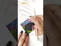 Easy Drawing Idea on Magic paper • Creative art #creative #satisfying #magicpaper