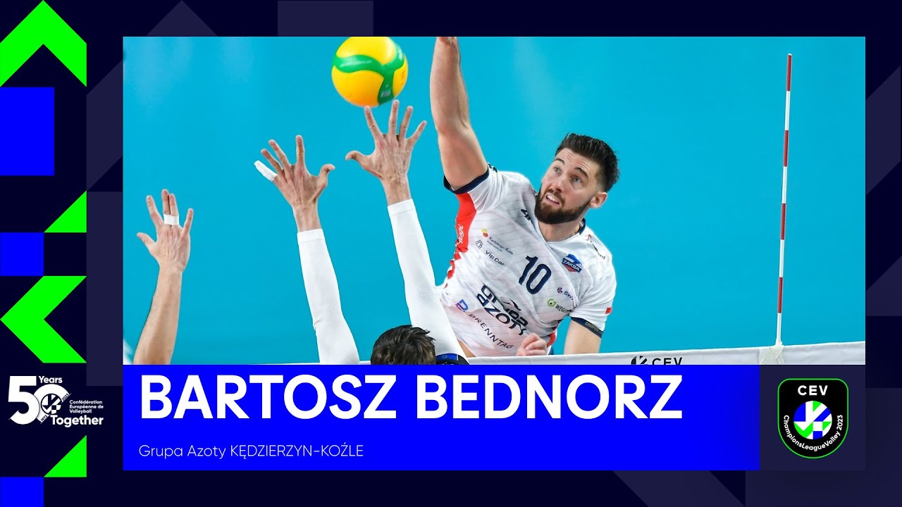 Semifinal MVP Performance from Zaksa's Bartosz Bednorz I CEV Champions League Volley 2023