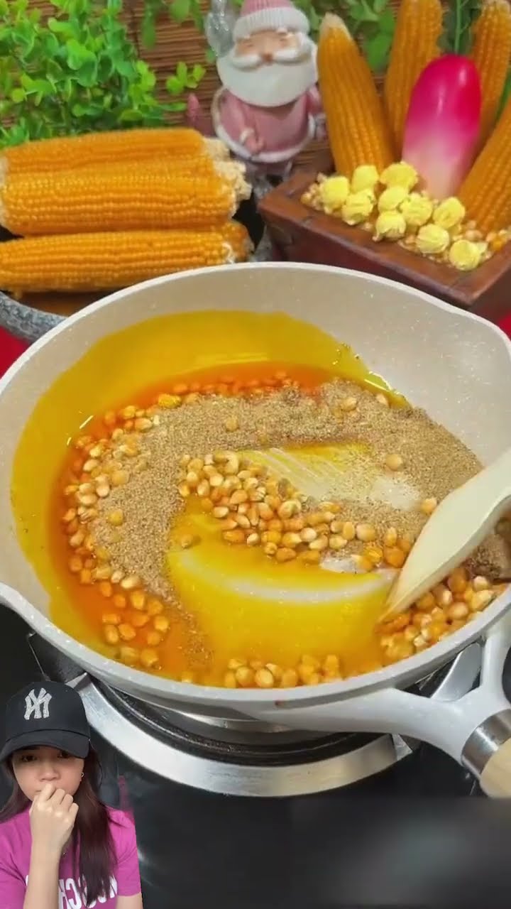 PAPA TAKUT MASAK POPCORN ⁉️SEMUA BERSERAKAN ?