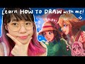 FREE online drawing course on youtube!!! 🌟