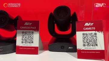 Enterprise Connect 2025: AVer Overviews Products for Small, Medium and Large Conference Rooms
