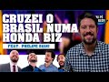 CRUZEI O BRASIL EM UMA HONDA BIZ - COMENTANDO HISTÓRIAS #136 com Phelipe Siani