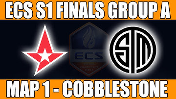 Astralis vs TSM | Finals Group A Map 1 (Cobblestone) ECS S1 2016 CS:GO (24.06.2016)