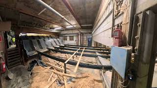 Wet board sorting line 27 bins