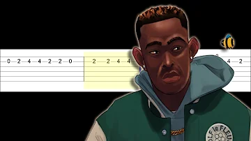 Tyler The Creator - See You Again ft Kali Uchis (Easy Guitar Tabs Tutorial)