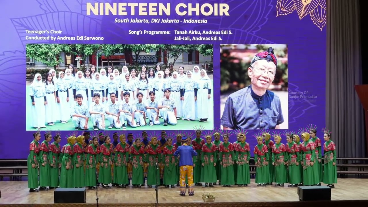 SMPN 19 - Nineteen Choir - BICF 2023 Competition Day performing Tanah Airku
