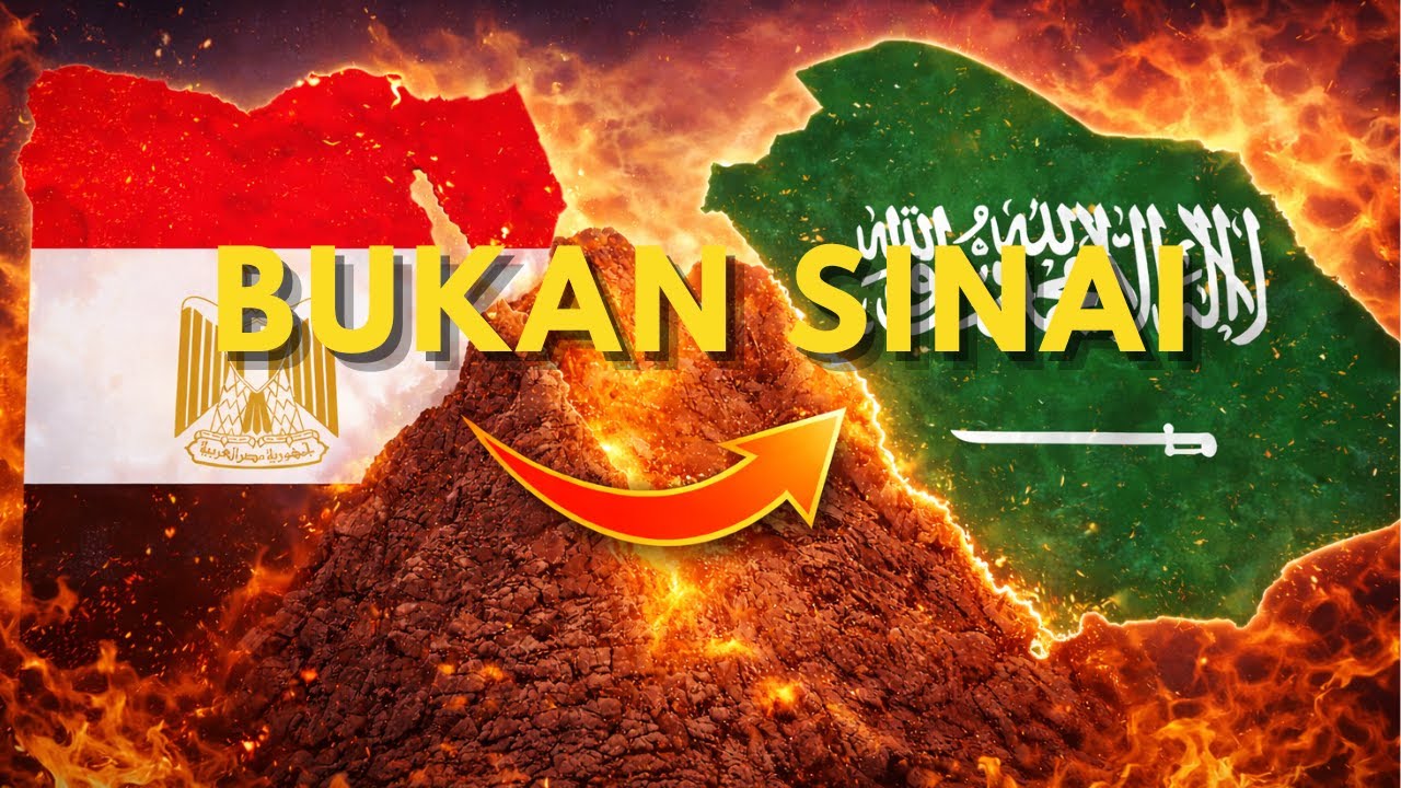 Penemuan Modern Mempertanyakan Lokasi Asli Gunung Sinai — Mesir atau Midian Saudi?