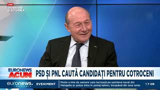 EXCLUSIV. Traian Băsescu, despre candidații la alegerile prezidențiale 2024