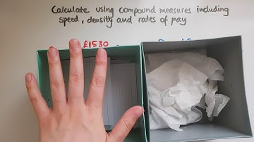 L2.15.1. Functional Skills Maths Level 2: Calculate compound measures (speed, density, rates of pay)