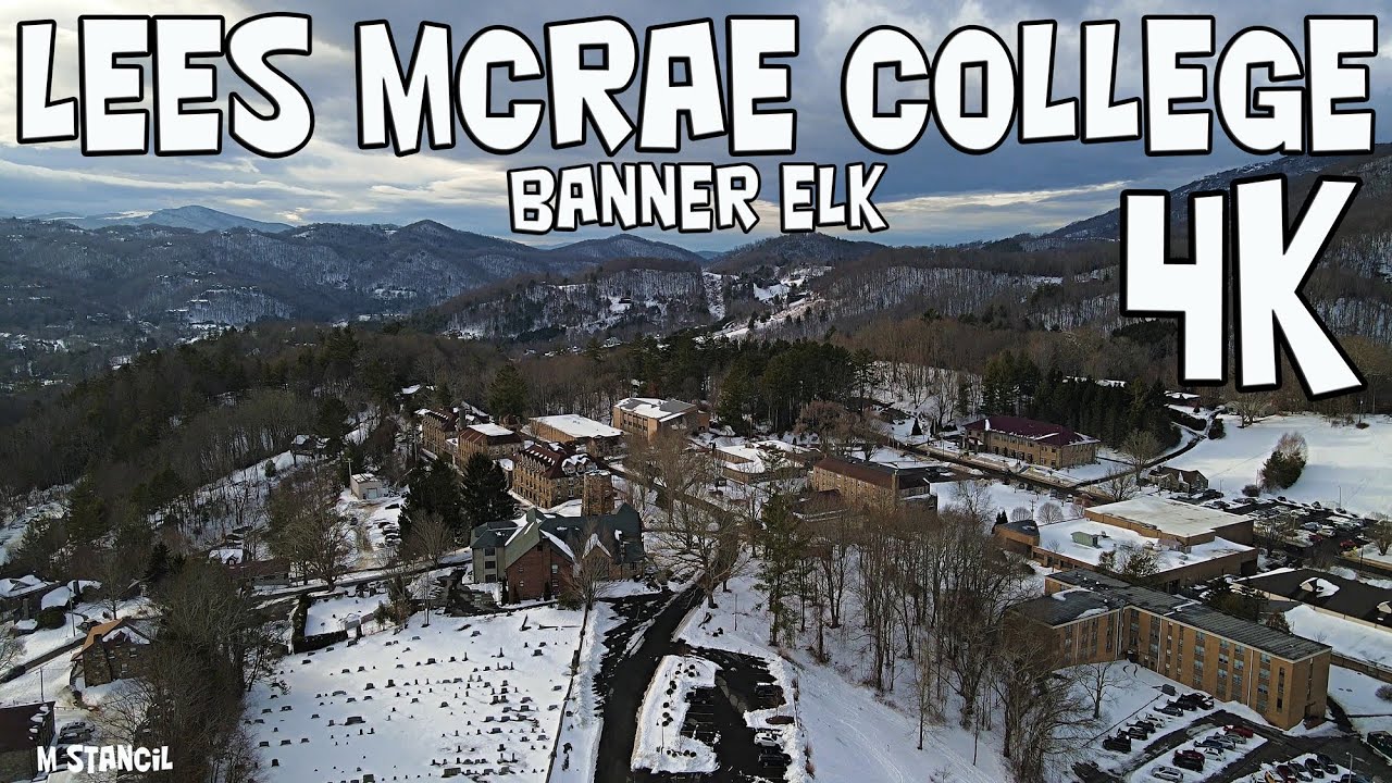 Lees McRae College/ Banner Elk 4K in the Snow (DJI Mavic Air 2 Drone  Footage) Middle of Ski Country! - YouTube