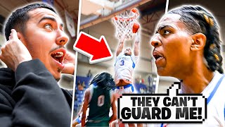 I PULLED UP TO THE MOST INTENSE HIGHSCHOOL BASKETBALL GAME OF THE YEAR!