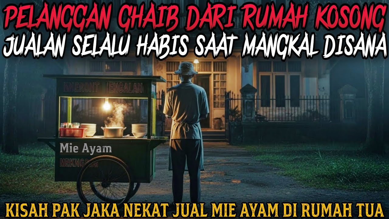 PELANGGAN GHAIB DARI RUMAH KOSONG - cerita mistis