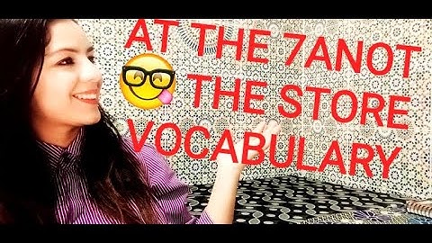 In The Store (f l7anot) - Learn Darija with Katie