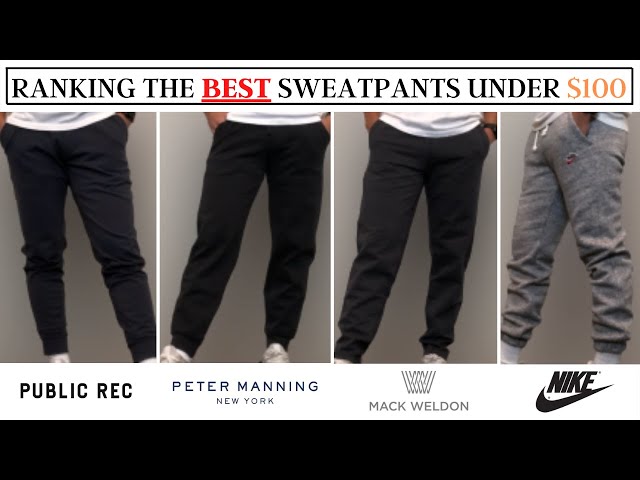 5 Best Sweatpants Under $100 