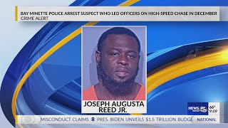Bay Minette police arrest suspect who led officers on high-speed chase in December