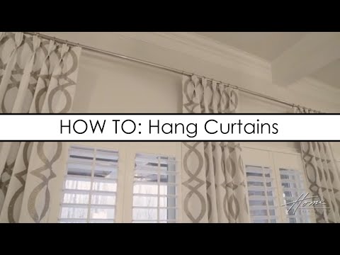 HOW TO CORRECTLY HANG CURTAINS WITH LAUREN NICOLE DESIGNS