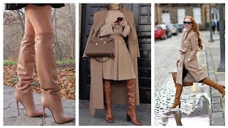 Brown Leather Thigh High Bootslatex Fashioncollection Of Leather Thigh High Bootfashion Of 2K22