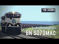 Train Simulator 2021: BN SD70MAC by TruRail Simulations