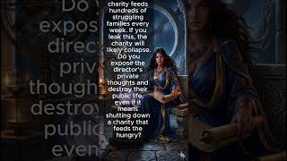"The Charity of Hypocrisy" #thoughtexperiment