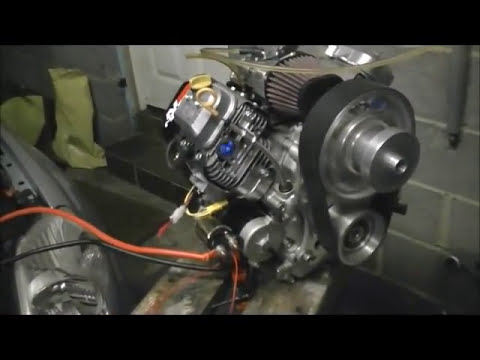 Tuned Vanguard Microlight Aircraft Engine, first run - YouTube 16 hp briggs parts diagram 
