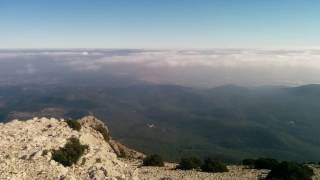Panorámica desde el Morrón de Alhama, con belén