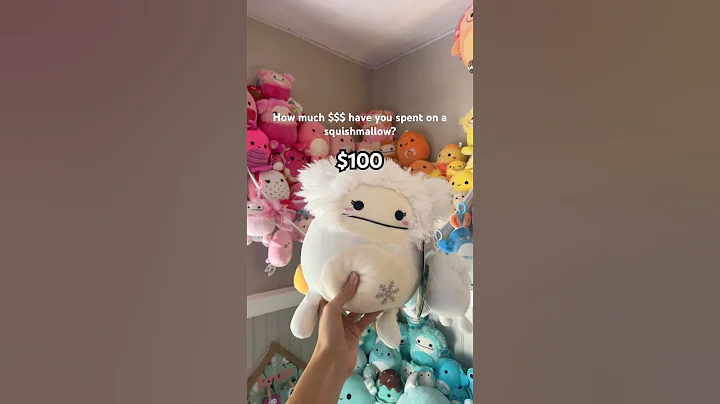 MY MOST EXPENSIVE AND RARE SQUISHMALLOW 😱 #squishmallows #squish #money #plushies #squishtok