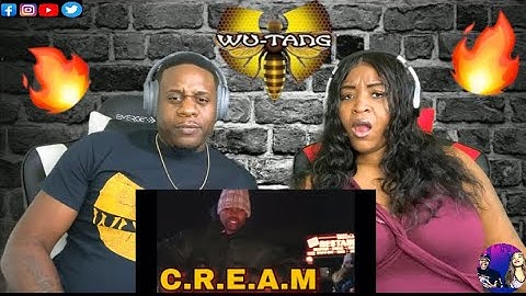 Our First Time Watching Wu-Tang Clan - C.R.E.A.M. (Reaction)