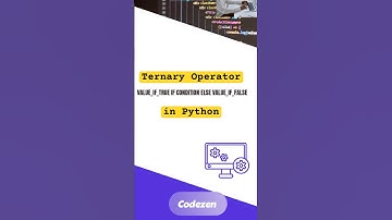 What is Ternary Operator in Python? #python #ternaryoperator #ifelse #coding #shorts