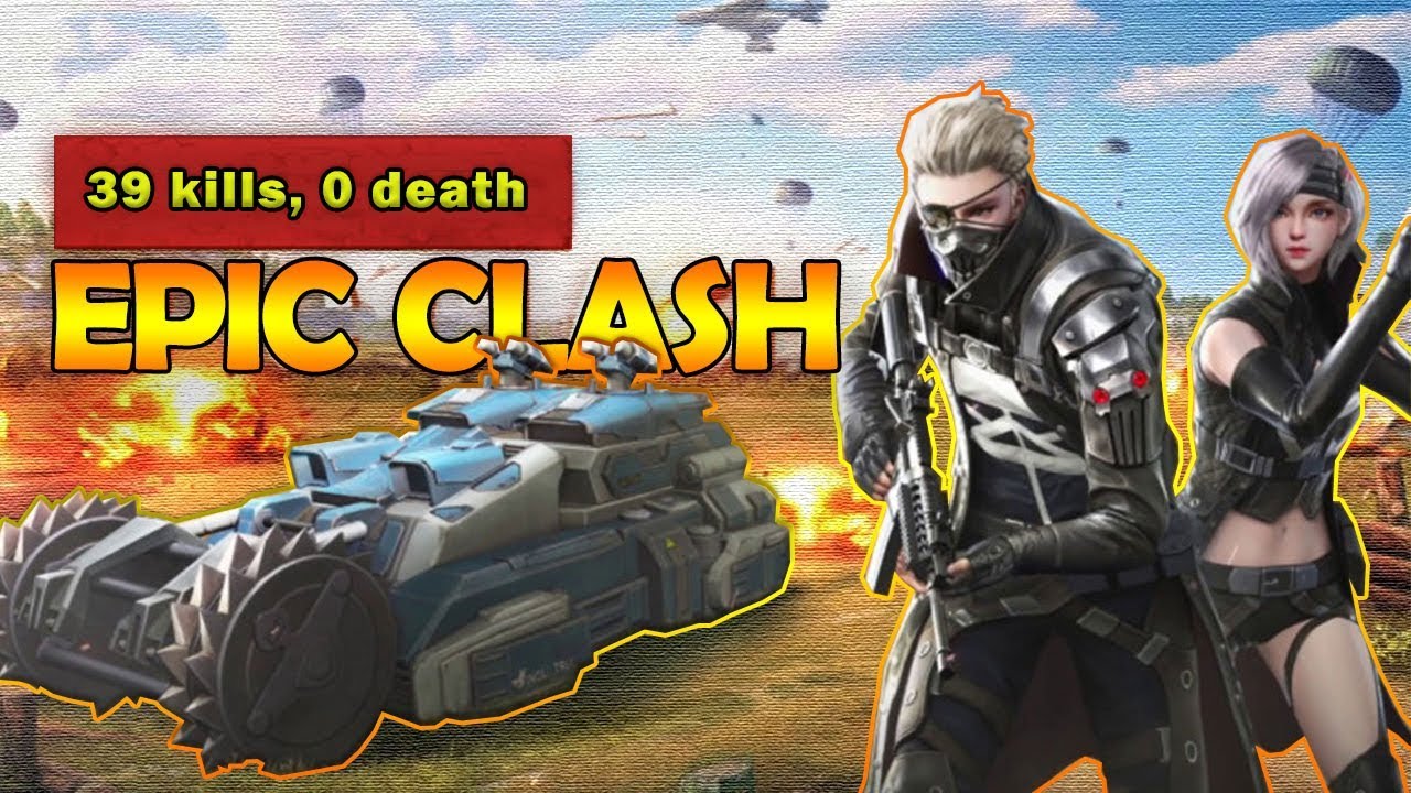 Epic Clash mode gameplay! / 39 kills / 0 death / (Rules of Survival)