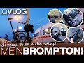 Meine Brompton P-Line ICE Reise-Tipps: WTB Devo Sattel mit Griff, Klingel, Ergon Griffe, Taschen, …