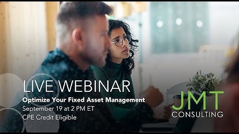 Optimize Your Fixed Asset Management
