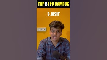 Top 5 ipu campus | CSE at low rank | #ipuniversity #ipu #collegereview
