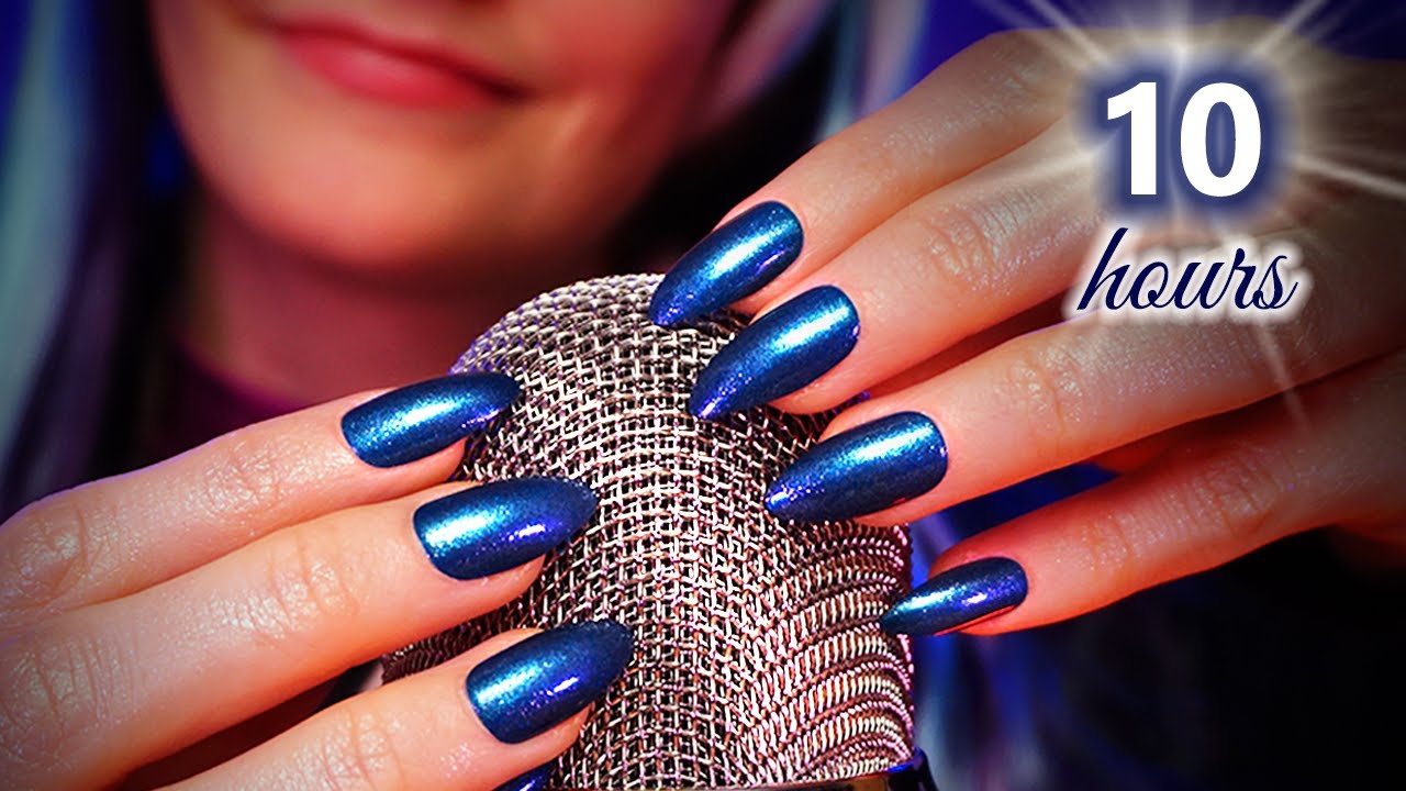 Mic Scratching ASMR 10 hours 💙 Deep Brain Scratching 💙 ASMR for Study, Sleep & Relaxation😴 Blue Yeti