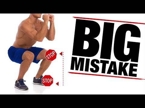 NEVER DO SQUATS LIKE THIS! | 10 Most Common Mistakes!