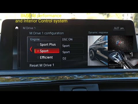 BMW M2 Competition M drive presets, Navigation, and control center walk through #bmwm2 #m2settings