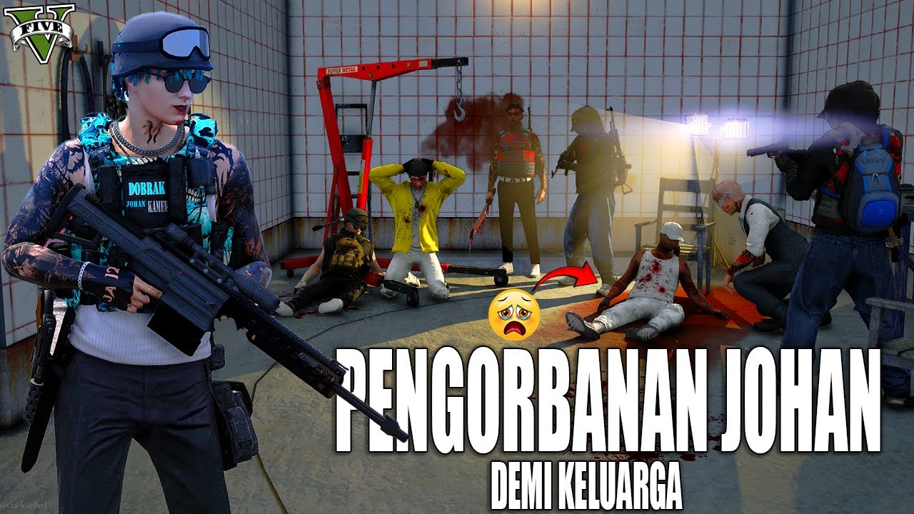 PERANG BESAR !! PENYELAMATAN ANGGOTA DOBRAK DARI MAFIA TERKUAT !! GTA 5 ROLEPLAY
