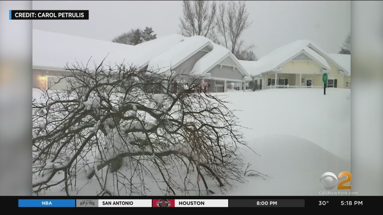 Binghamton Buried Under More Than 40 Inches Of Snow YouTube
