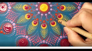 Details How To Paint Dot Mandalas #75 STEP BY STEP TUTORIAL | Lydia May Update