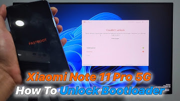 Xiaomi Note 11 Pro 5G | How To Unlock Bootloader