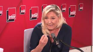 Marine Le Pen aux anti-masques : 