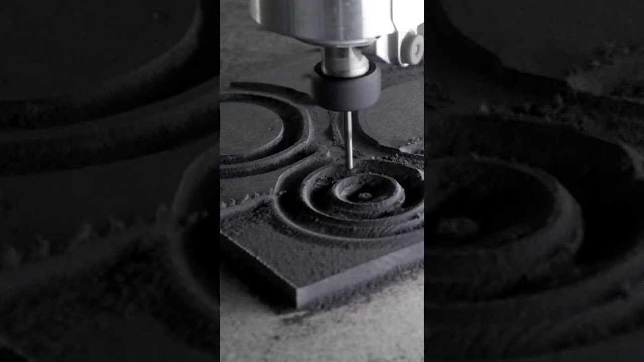 CNC machining ripples
