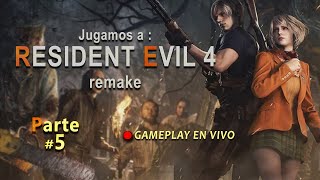 🇺🇾 JUGANDO A: RESIDENT EVIL 4 remake | PC | HARD MODE- (Parte 5)