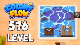 Colony flow Level 576 Walkthrough Solution