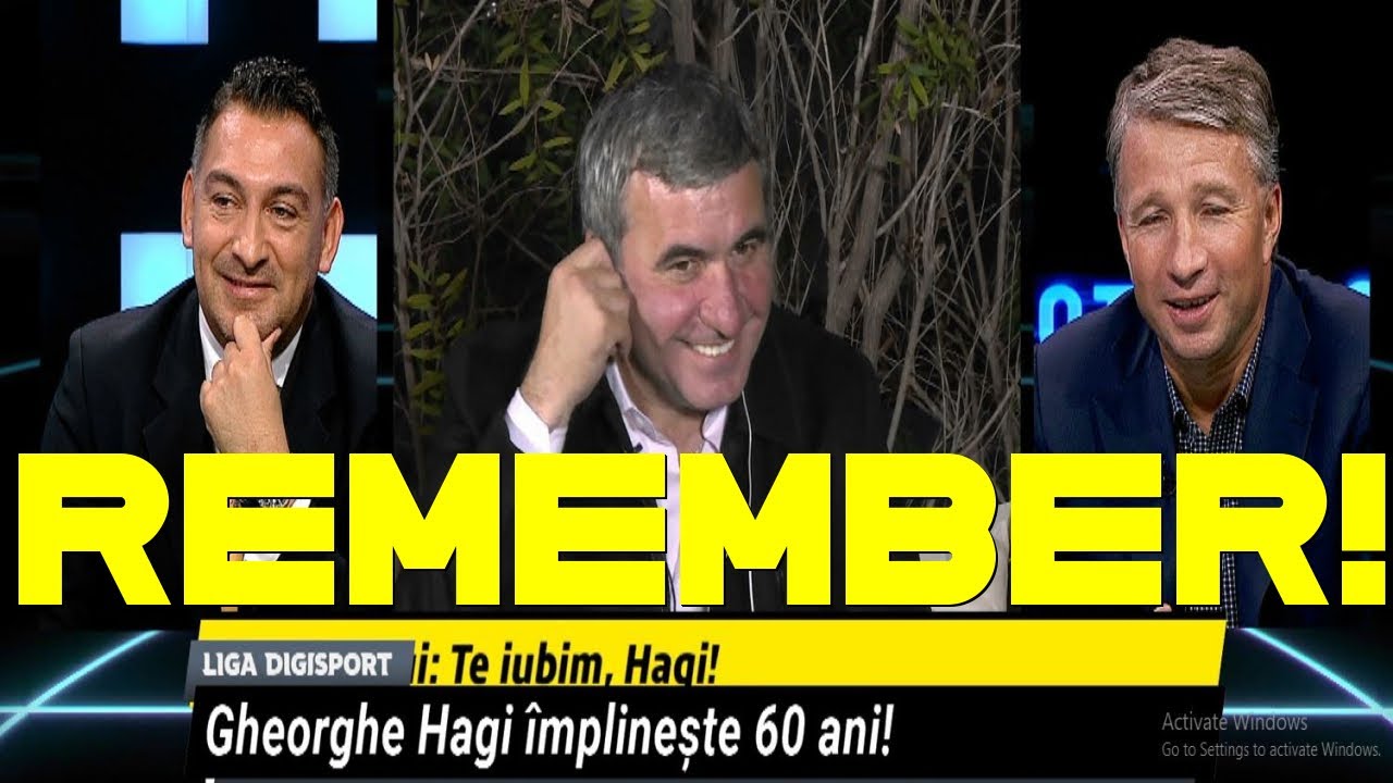 Ce spunea Hagi la 50 de ani. Cum arătau în urmă cu 10 ani ”Regele”, Ilie Dumitrescu și Dan Petrescu
