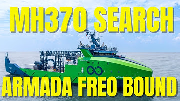 MH-370 Search - Armada Fremantle Bound  #mh370search