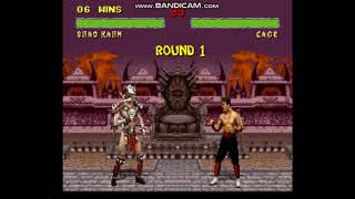 Tas Mortal Kombat 2 Hack Snes Shao Kahn In 759 By Shaun Moore