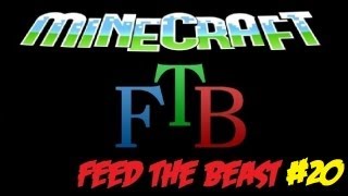 Minecraft - Feed The Beast - Starting the automated chicken farm #20 screenshot 3
