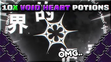USING 10 VOID HEART POTIONS FOR LIMBO AURAS! | Sol